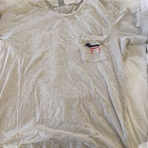 Victoria’s Secret PINK American flag tee